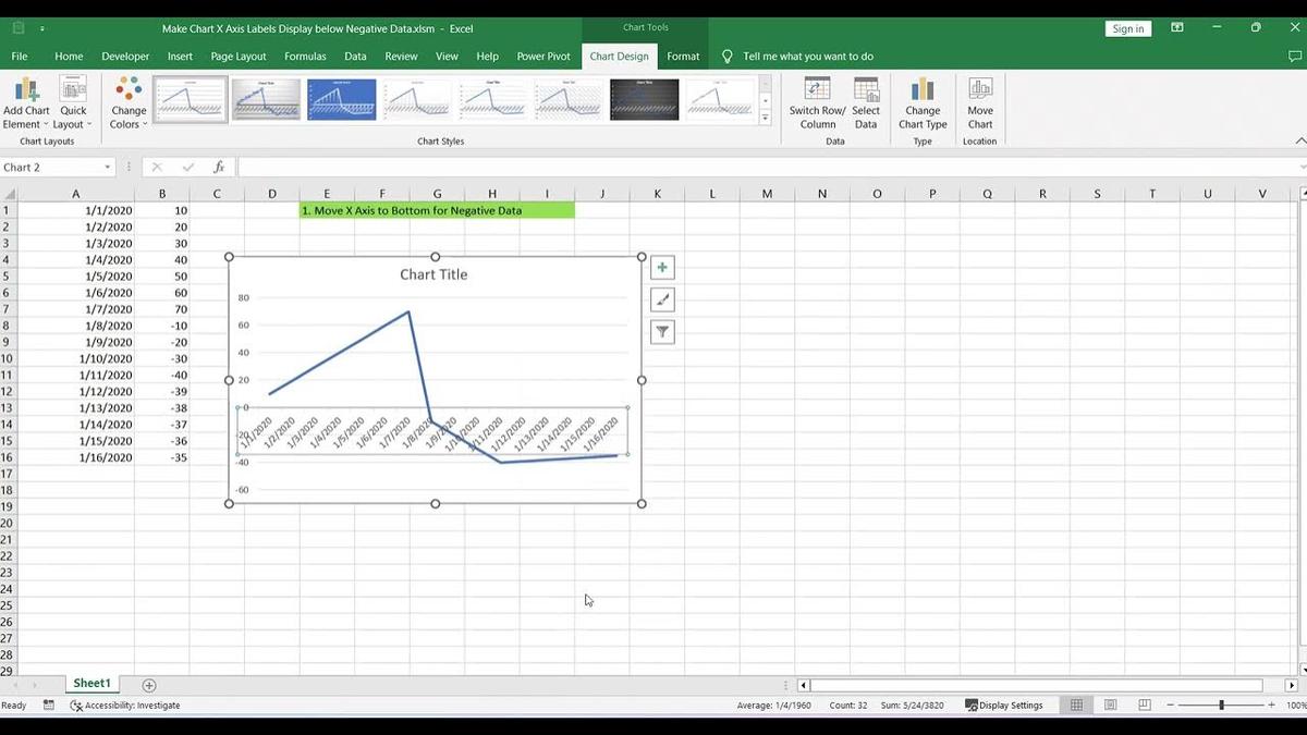 how-to-make-chart-x-axis-labels-display-below-negative-data-in-excel