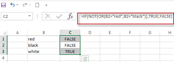 Excel IF Formula With NOT Logical Function Free Excel Tutorial