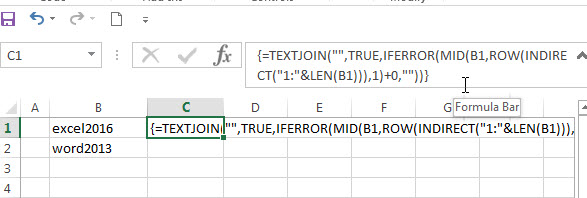 How To Remove Non Numeric Characters From A Cell In Excel Free Excel 