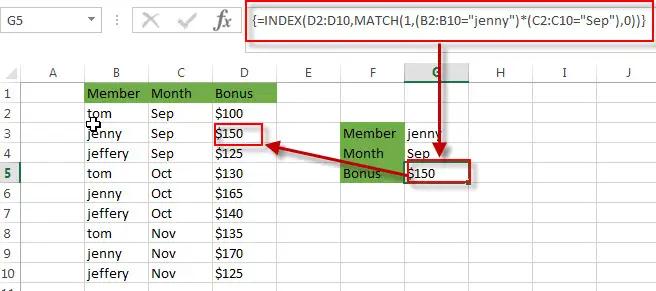 How To Lookup The Value With Multiple Criteria In Excel Free Excel 