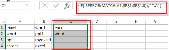 Find Duplicate Values In Two Columns Free Excel Tutorial