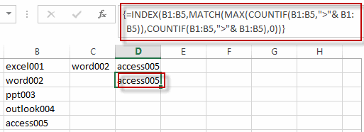 Finding The Max And Min Value In An Alphanumeric Data Free Excel Tutorial