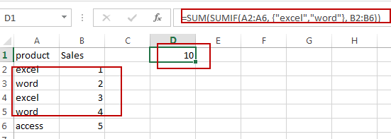 How To Use SUMIF With Multiple Criteria In Same Column In Excel Free 