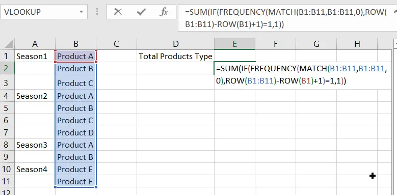 How To Count Only Unique Values Excluding Duplicates In Excel Free 