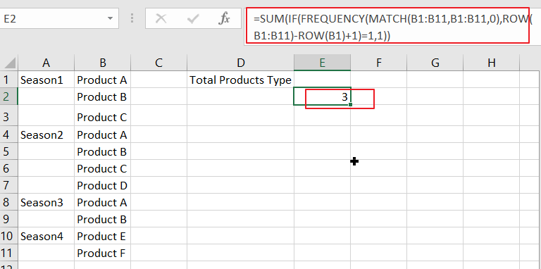 How To Count Only Unique Values Excluding Duplicates In Excel Free Excel Tutorial