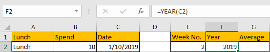 How To Calculate Weekly Average By Formula In Excel Free Excel Tutorial