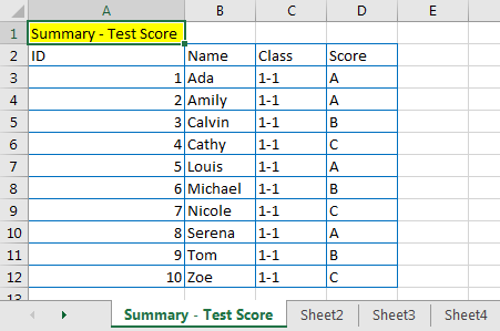 Name Worksheet Name 4