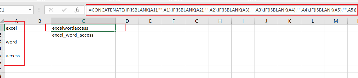 Concatenate Rows In Excel Topcrowd