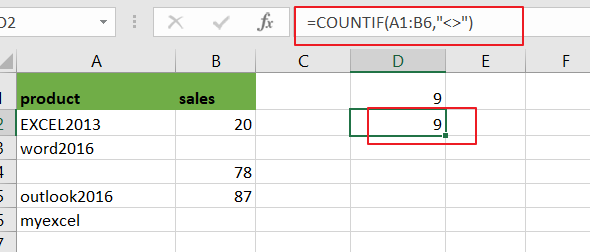 How To Count Cells Are Not Blank Or Empty In Excel Free Excel Tutorial