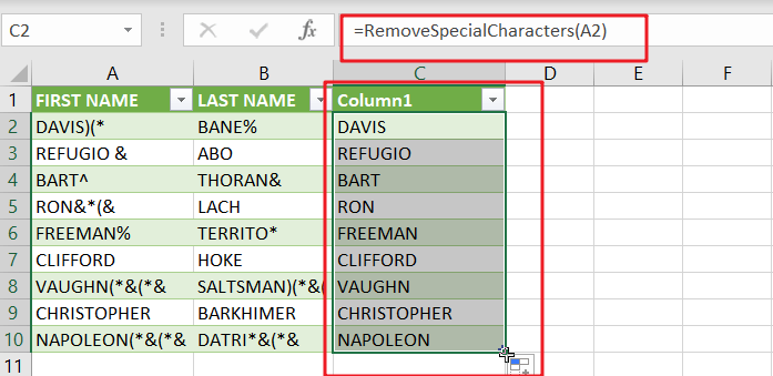 How To Remove Special Characters In Excel Riset