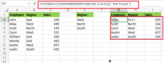 Filter Multiple Values Free Excel Tutorial